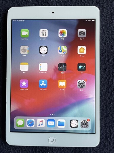 iPad mini２ silver A1490 wi-fi+ Cellular バッテリー８８％