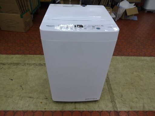 ID 057533　洗濯機4.5K　ハイセンス　２０２１年　HW-E4503