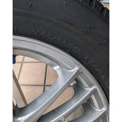 15インチ、ブリジストン(ブリザック)、スタッドレスタイヤ　ホイールセット