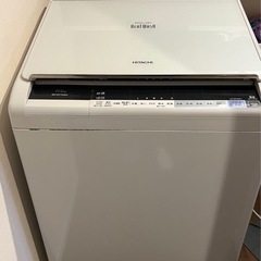 【お取引中】2017年製　洗濯機　日立　ビートウォシュ　縦型