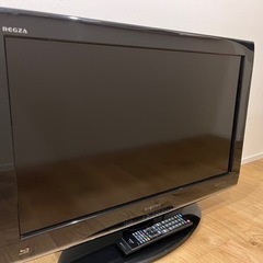 REGZA 32型液晶テレビBlu-rayプレイヤー内蔵