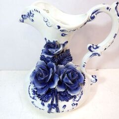 新札幌  DEMAIN  フラワーベース/花瓶 バラ/装飾品 陶...