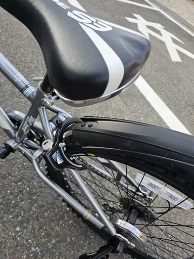 ほぼ新品 子供用自転車 24インチ(130cm～)6段変速スピードウォッチ付  