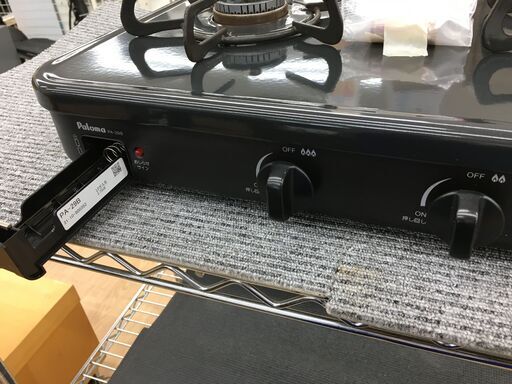 ☆ジモティ割あり☆ Paloma ガステーブル PA-29B LPガス 21年製 動作