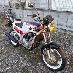 ヤマハ FZR250 2KR バーハン仕様 始動OK カスタム ...