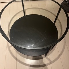 ローテーブル ガラス IKEA