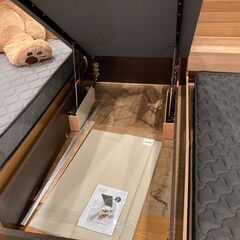 跳ね上げ式シングルベッド｜マットレスGOKUMIN