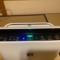 中古 [2台セット] SHARP プラスマクラスター加温空気清浄機