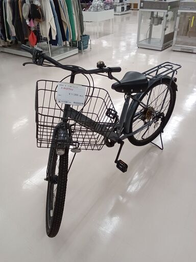 ★ジモティ割あり★ Shimano sis equipped 自転車 26インチ グレー クリーニング済み TC199