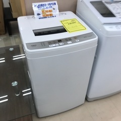6kg洗濯機　アクア　AQW-S60H  2020