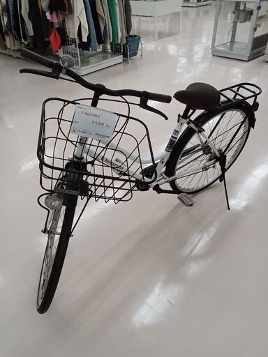 ★ジモティ割あり★ サイクルベースあさひ 自転車 26インチ ホワイト×ブラック クリーニング済み TC201