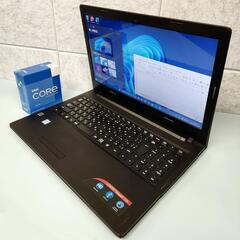 Lenovoノートパソコン/高速インテルi3/SSD/Office