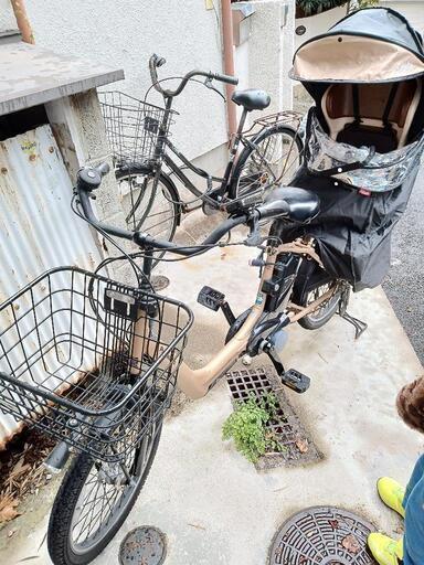 Panasonic　電動自転車　後ろ子乗せ付き