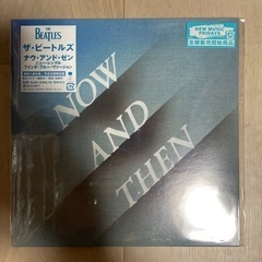 THE BEATLES/NOW AND THEN/7"  ビート...