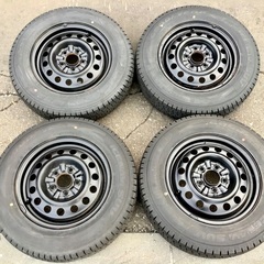 ●状態極上！新品時サイプあり！●スタッドレスタイヤ4本セット●175/80R15●グッドイヤー・アイスナビSUV●