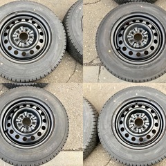 ●状態極上！新品時サイプあり！●スタッドレスタイヤ4本セット●175/80R15●グッドイヤー・アイスナビSUV●