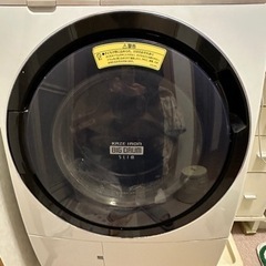 日立　ドラム式洗濯乾燥機　BD-SV110B  来年１月頭にお譲...