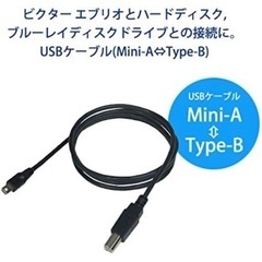 I.O DATA USBケーブル(miniA-TypeB)