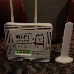 業務用　SoftBank Wi-Fiスポット　アンテナ付き…