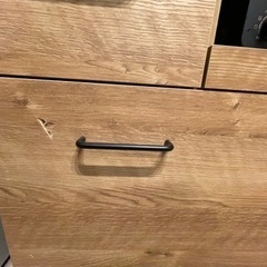 【価格交渉可】ヴィンテージ調　ステンレス天板　キッチンカウンター