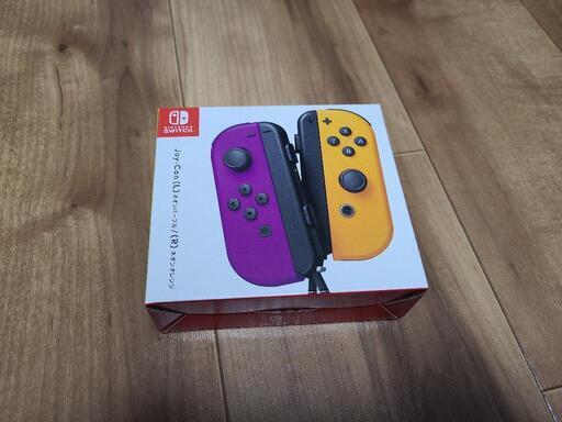 【新品】Switch Ｊｏｙ−Ｃｏｎ ネオンパープル、ネオンオレンジ①