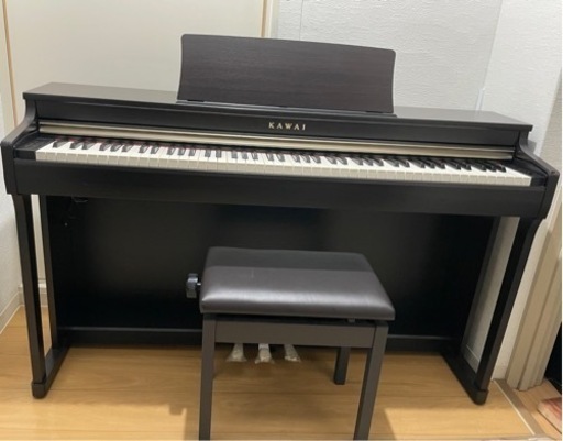 KAWAI カワイ 電子ピアノ CN25 2015年製美品/88鍵盤　専用高低椅子付き