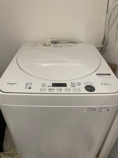 SHARP 洗濯機　2021年製