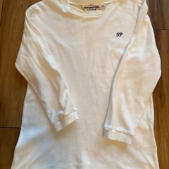 Gymphlex 七分袖 カットソー  Tシャツ 12 白 ジム...