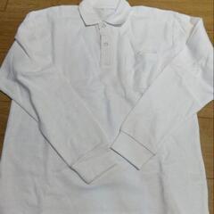 【未使用新品】白ポロシャツ160サイズ