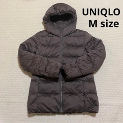 UNIQLO ユニクロ　レディース　フード付き ダウンジャケット