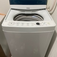 【ネット決済】Haier 洗濯機 JW-C55D 2021年製