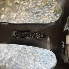 165/65R14 スタッドレス　PCD100 ルーミー　溝あり