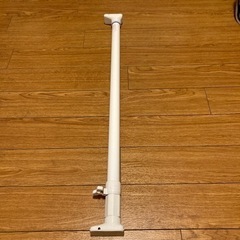 ジャッキ式超強力タイプ ホワイト 幅75~120cm 耐荷重50...