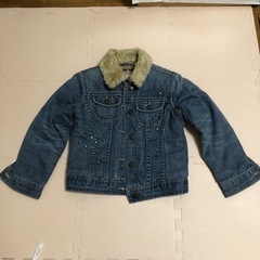 GAP オーセンティッ　デニムボアジャケット　130㎝