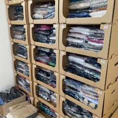 アパレル古着 卸 仕入れ 1箱160サイズ◆ミドルブランド レディース  転売 二次販売 福袋