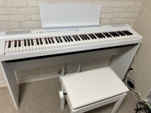 電子ピアノ YAMAHA P-125WH