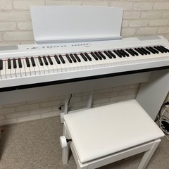電子ピアノ YAMAHA P-125WH