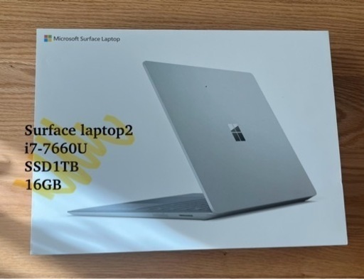 ノートパソコン Surface laptop2 corei7/SSD1TB/16GB