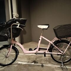 子乗せ自転車　前乗せ　非電動