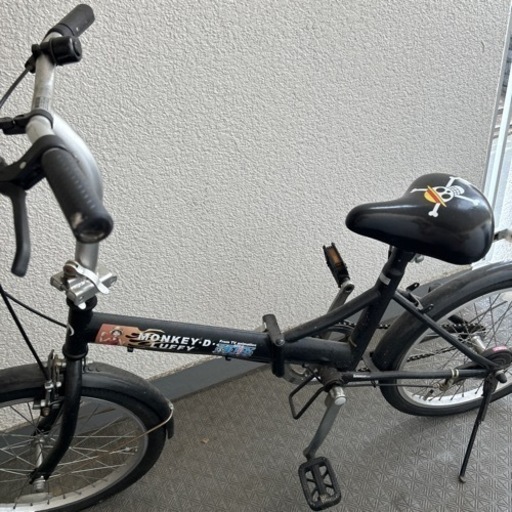お取引中！！当選品　非売品　レア　❤️ ワンピース　ルフィ　折り畳み自転車