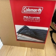 【ネット決済】2点コールマン(Coleman) 寝袋 シュラフ