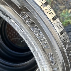 ヨコハマIG60 195/45R17 希少バリ目　2019年