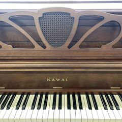 【更にお値引き。】オシャレ家具調で、しかも消音機能付き　カワイKL62KFAT　リフレッシュ済み中古ピアノ