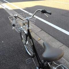 中古自転車２８１０　美品！低使用！　サカモトテクノ　２７インチ　６段ギヤ　LEDオートライト　カートリッジBB  　耐磨耗タイヤ　キッキーと音がならない後輪ローラーブレーキ　大きめステンレス前かご
錆びにくい部品：ハンドル・リム・ドロヨケ・前かご