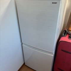 SHARP ノンフロン冷凍冷蔵庫　SJ-D14D-W 2018年製