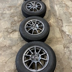 ホンダフリードアルミホイールスタッドレスタイヤ付４本