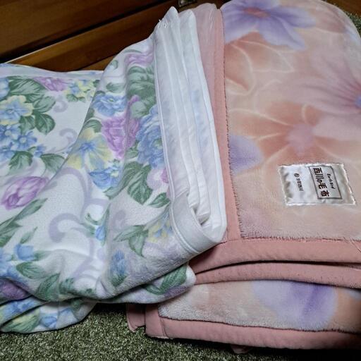 (取り引き中)毛布２点セット