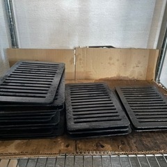 タチバナ 焼肉ロースター　s-8sh 7台　鉄板23枚