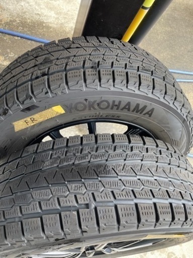 デリカD5に履いていたヨコハマのスタッドレス➕アルミ デリカD5に履いていたヨコハマのスタッドレス➕アルミ