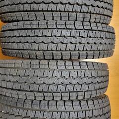 145/80R12 © 4本 © 新品 Dunlop 19年